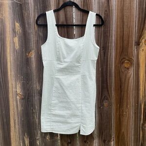 Lulu's White Sleeveless Sheath Mini Dress